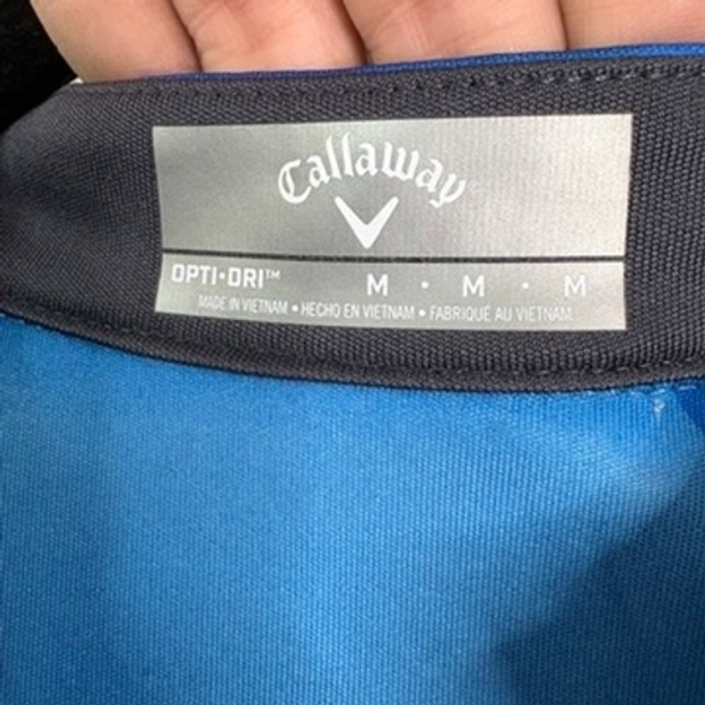 NWT CALLAWAY Golf Dress Women's Medium Blue Opti-Dri Sleeveless UPF 50+ - Picture 5 of 9
